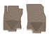 WeatherTech 2014+ Nissan Rogue (Also Fits Hybrid) Front Rubber Mats - Tan