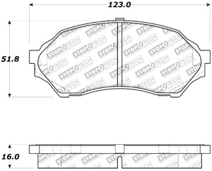 StopTech Performance Brake Pads