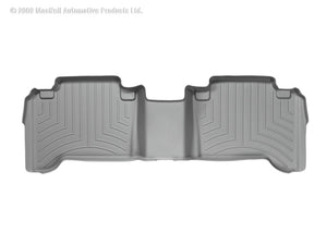 WeatherTech 05-13 Toyota Tacoma Double Cab Rear FloorLiner - Grey