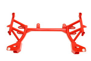 BMR 93-02 F-Body K-Member w/ No Motor Mounts and STD. Rack Mounts - Red