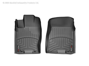 WeatherTech 09+ Kia Borrego Front FloorLiner - Black