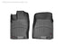 WeatherTech 09+ Kia Borrego Front FloorLiner - Black