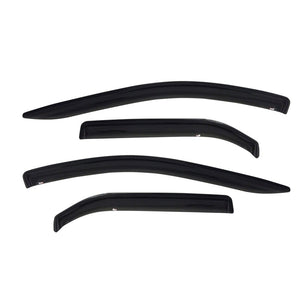 Westin 2007-2011 Toyota Camry Wade Slim Wind Deflector 4pc - Smoke