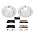 Power Stop 97-99 Lexus ES300 Rear Z17 Evolution Geomet Coated Brake Kit