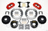 Wilwood Narrow Superlite 4R Rear P-Brk Kit 12.88in Red Big Ford New Style 2.36in Offset