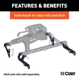 Curt 2019 Ram 1500 Custom 5th Wheel Brackets