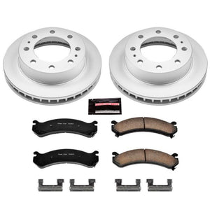 Power Stop 00-05 Cadillac DeVille Front Z17 Evolution Geomet Coated Brake Kit