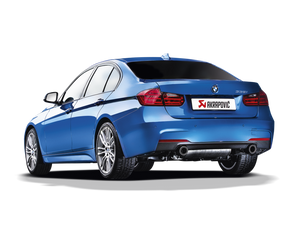 Akrapovic 12-15 BMW 335i (F30 F31) Evolution Line Cat Back (SS) w/ Carbon Tips (Req. Link Pipe)