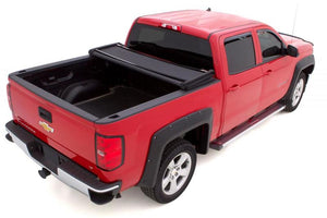 Lund 82-11 Ford Ranger (6ft. Bed) Genesis Elite Tri-Fold Tonneau Cover - Black