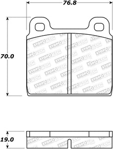 StopTech Street Brake Pads