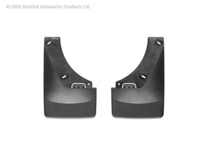 WeatherTech 07-13 Cadillac Escalade No Drill Mudflaps - Black