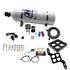 Nitrous Express Single Entry Crossbar RNC .178 4500 Flange Nitrous Kit (250-650HP) w/15lb Bottle
