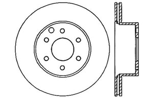 StopTech Slotted & Drilled Sport Brake Rotor