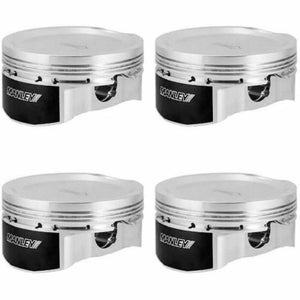 Manley 08+ Mitsubishi Evo X (4B11T) 86.5mm +.5mm Bore 9.0:1 Dish Extreme Duty Piston Set w/ Rings