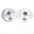 Power Stop 94-04 Ford Mustang Rear Evolution Drilled & Slotted Rotors - Pair