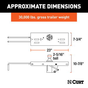 Curt Quick Goose II Gooseneck Hitch