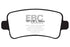 EBC 10+ Buick Allure (Canada) 3.0 Greenstuff Rear Brake Pads