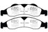 EBC 07-09 Ford Expedition 5.4 2WD Yellowstuff Front Brake Pads