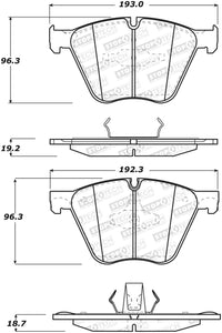 StopTech Street Brake Pads - Front/Rear