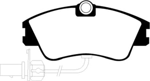 EBC 00 Volkswagen Eurovan 2.8 (Lucas) with Wear Leads Greenstuff Front Brake Pads