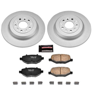 Power Stop 11-15 Ford Edge Rear Z17 Evolution Geomet Coated Brake Kit