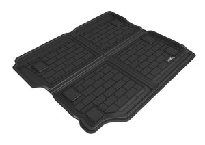 3D MAXpider 18-21 Jeep Wrangler Unlimited JL w/ Sub/Flat Load Floor Kagu Cargo Liner - Black