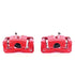 Power Stop 09-11 Hyundai Genesis Rear Red Calipers w/Brackets - Pair