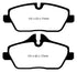 EBC 14+ BMW i3 Electric Ultimax2 Front Brake Pads