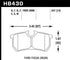 Hawk 00-07 Ford Focus DTC30 Rear Race Brake Pads