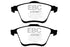 EBC 06-09 Mazda 6 2.3 Turbo (Mazdaspeed) Yellowstuff Front Brake Pads