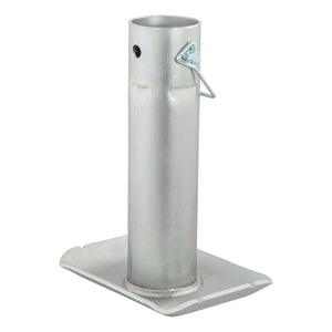 Curt Pin-On Jack Foot (Fits 2in Tube 2000lbs 8-1/2in Height Packaged)