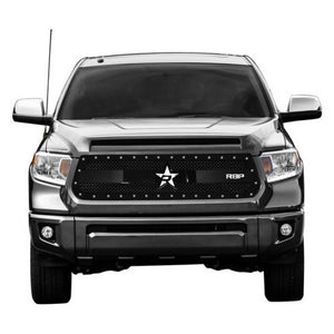 RBP RX-3 Series Studded Frame 1pc. Grille 14-17 Toyota Tundra (Except Limited) - Black