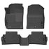 Husky Liners 18-22 Hyundai Kona WeatherBeater Front & 2nd Seat Floor Liners - Black