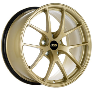 BBS RI-A 18x11 5x120 ET37 Gold Wheel -82mm PFS/Clip Required