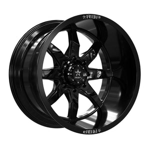 RBP 81R Saharan 20x10 6x135 ET -12 Gloss Black 87mm CB