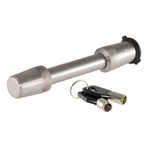 Curt 5/8in Hitch Lock (2in Receiver Barbell Stainless)