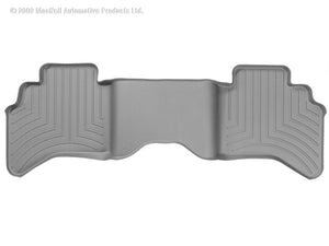 WeatherTech 02-06 Dodge Ram 1500 Pickup QuadCab Rear FloorLiner - Grey