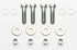 Wilwood Bolt Kit - Bracket PT SRT/4 7/16-20 Thread - 4pk