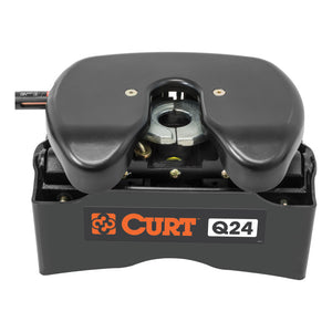 Curt Q24 5th Wheel Hitch w/Roller & Rails