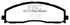 EBC 13+ Ford F250 (inc Super Duty) 6.2 (2WD) Ultimax2 Front Brake Pads