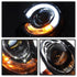 Spyder Mini Cooper 2010-2012 Projector Headlights Xenon/HID Model- DRL Blk PRO-YD-MC07-HID-DRL-BK