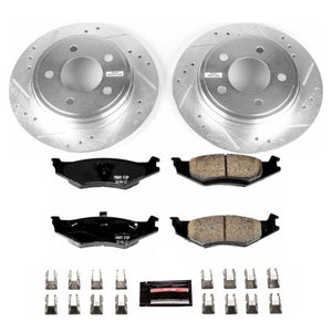 Power Stop 93-94 Chrysler Concorde Rear Z23 Evolution Sport Brake Kit