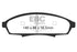 EBC 88-90 Buick Regal 2.8 Yellowstuff Front Brake Pads