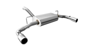 Corsa 18+ Jeep Wrangler JL 2.5in Dual Rear Exit Polished Tips Touring Axle-Back Exhaust