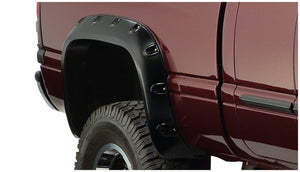 Bushwacker 02-08 Dodge Ram 1500 Fleetside Pocket Style Flares 4pc 75.9/76.3/97.9in Bed - Black