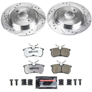 Power Stop 02-04 Ford Focus Rear Z26 Street Warrior Brake Kit