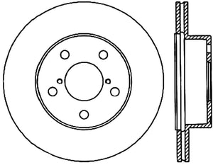 StopTech Drilled Sport Brake Rotor