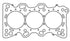 Cometic Honda NSX 3.0L 24V V6 C30A1 91.0mm .030in MLS Headgasket