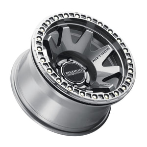 Method MR108 17x9 -44mm Offset 6x5.5 106.25mm CB Gloss Titanium w/BH-H24125-38 Wheel