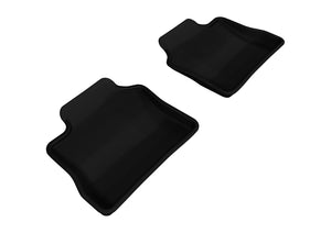 3D MAXpider 2010-2016 Porsche Panamera Kagu 2nd Row Floormats - Black